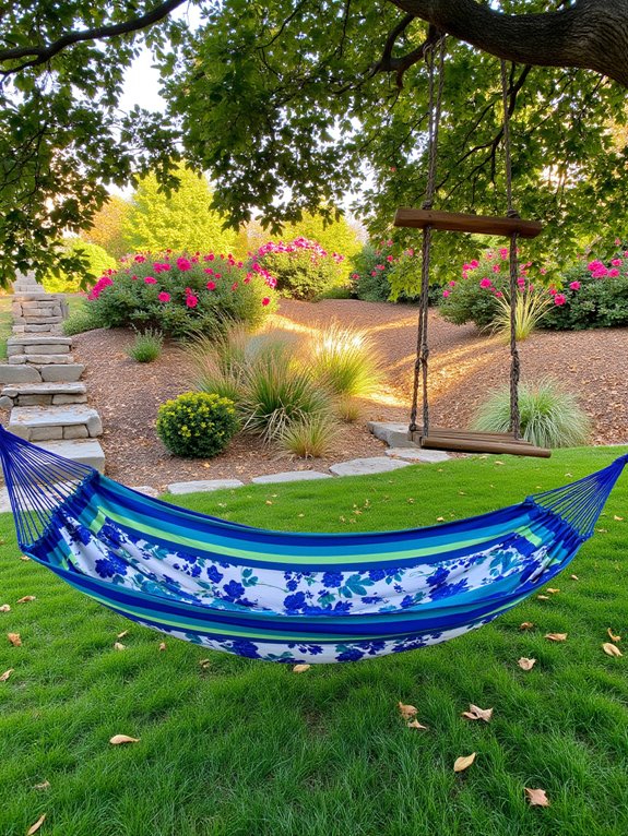 cozy relaxation in nature