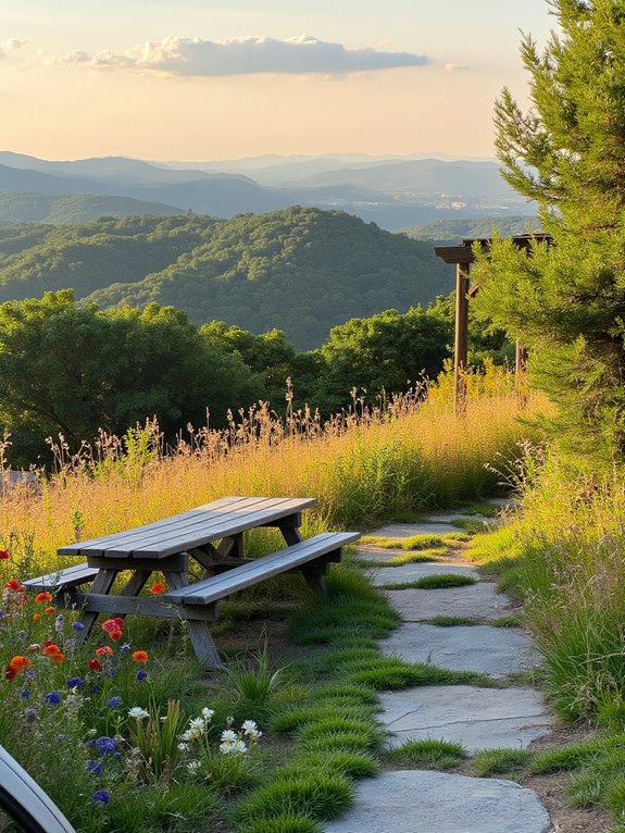 cozy seating with views