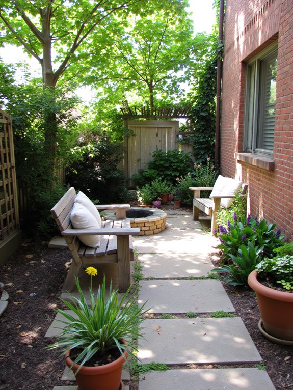 cozy year round fire pit