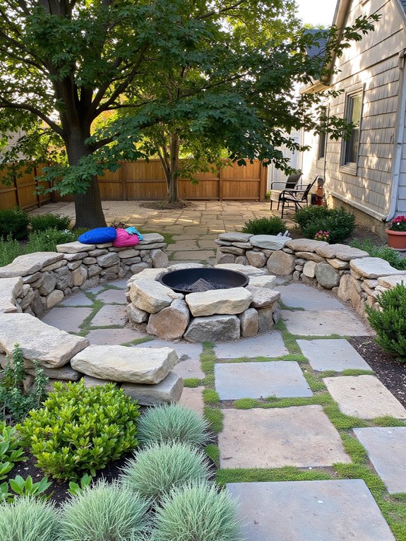 cozy year round fire pit