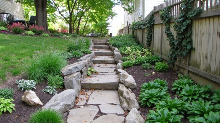 creative landscaping for slopes