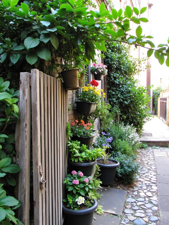 creative planting in spaces