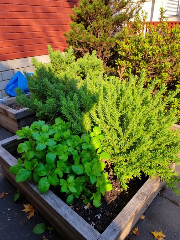 culinary perennial herb garden