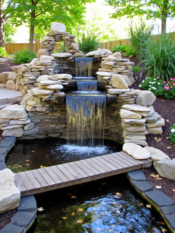 customizable waterfall design options