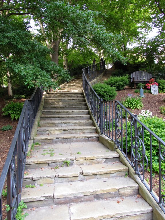 decorative railings enhance safety