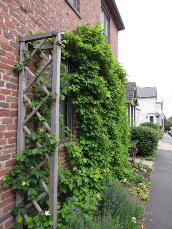 decorative trellis for climbing plants