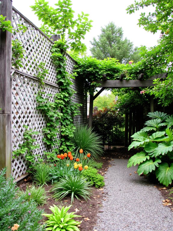 define space with trellises