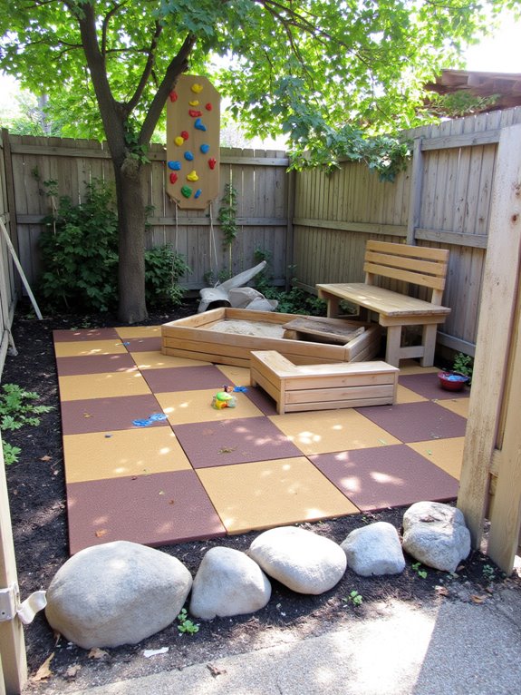 durable kids play area