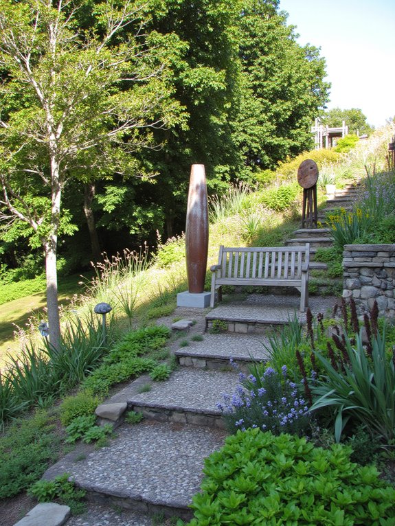 dynamic garden sculpture focal points