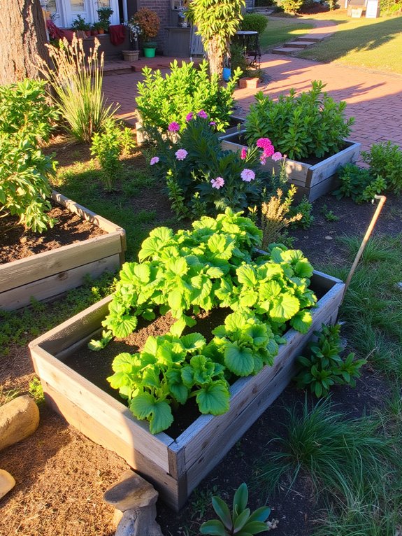 easy access raised garden beds