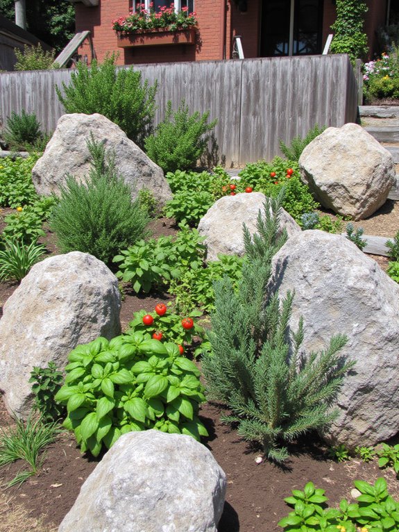 edible landscapes with herbs