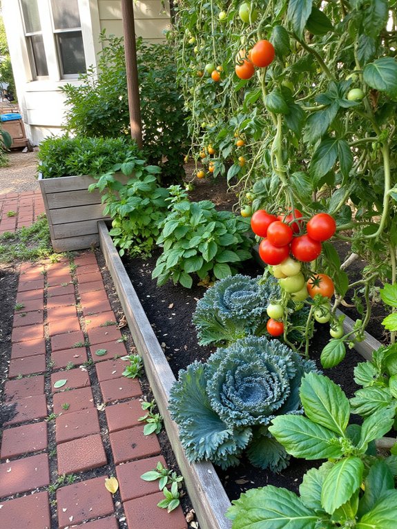 edible plants in garden