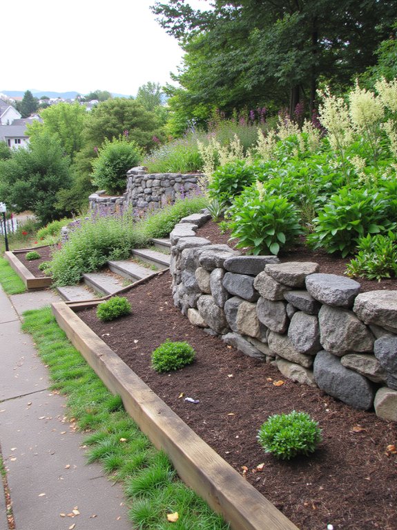 efficient tiered irrigation system