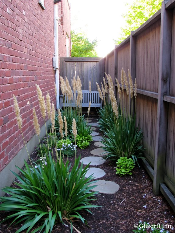 elevate space with grasses