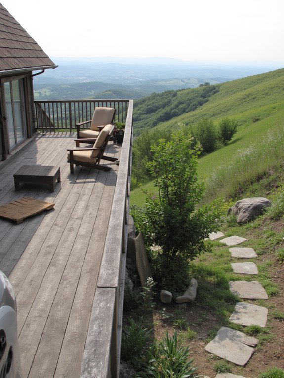 elevated decks enhance relaxation