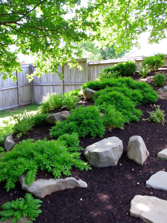 elevated hills for gardens
