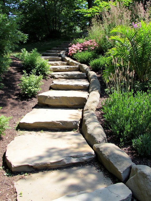 enchanting garden pathway steps