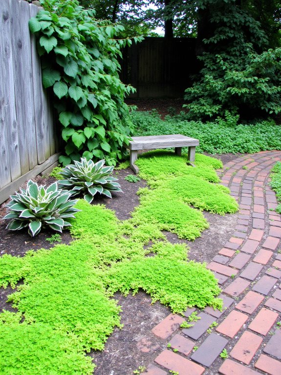 enhance shade garden aesthetics