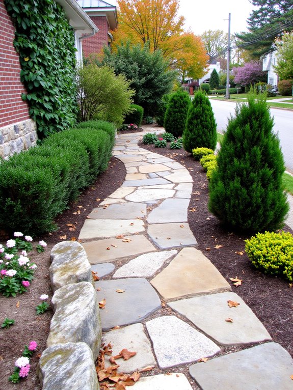 enhancing landscape with hardscaping