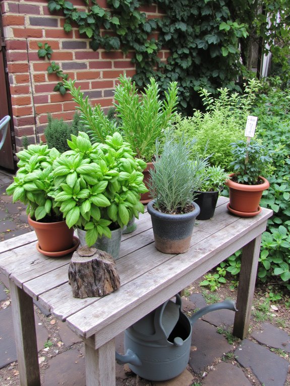 fresh herbs for cooking