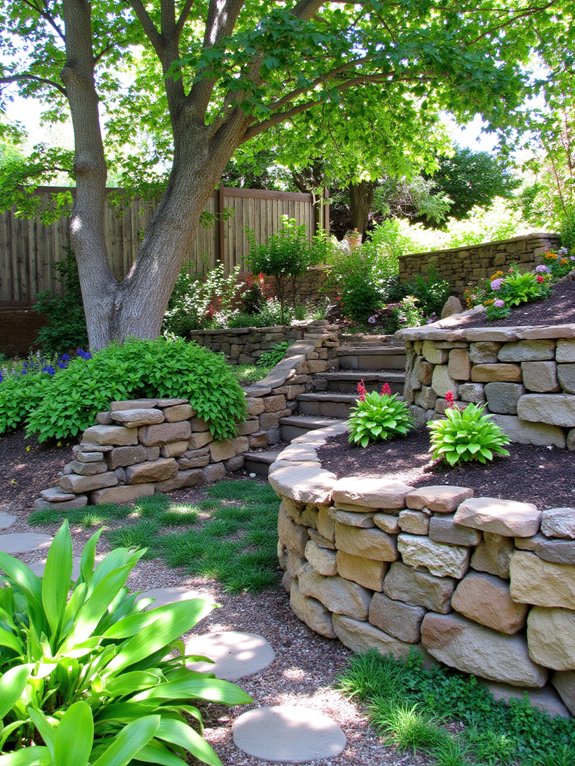functional hillside landscape design