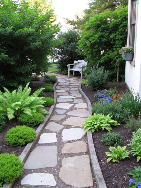 functional side yard pathways