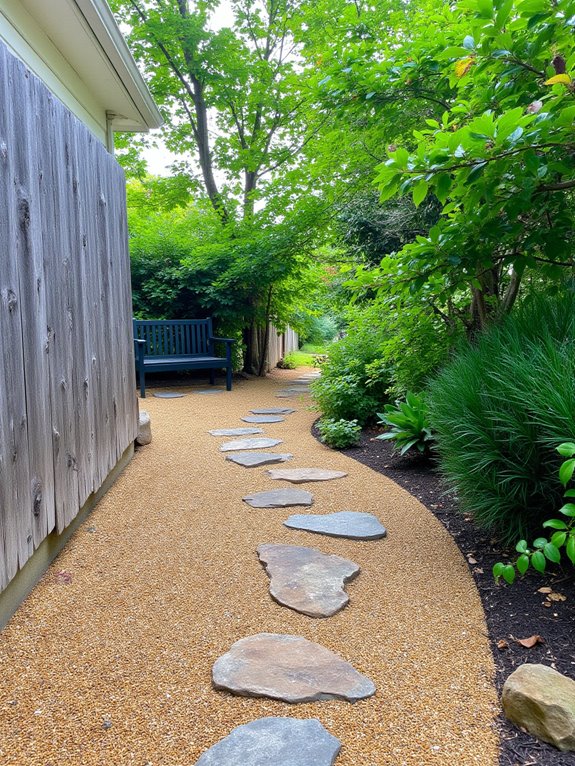 gravel and stone ground cover