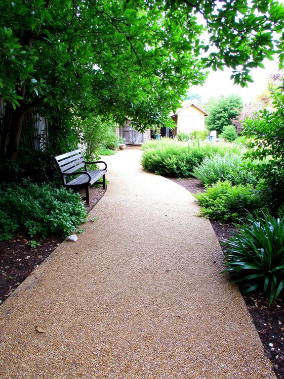 gravel pathway low maintenance solution