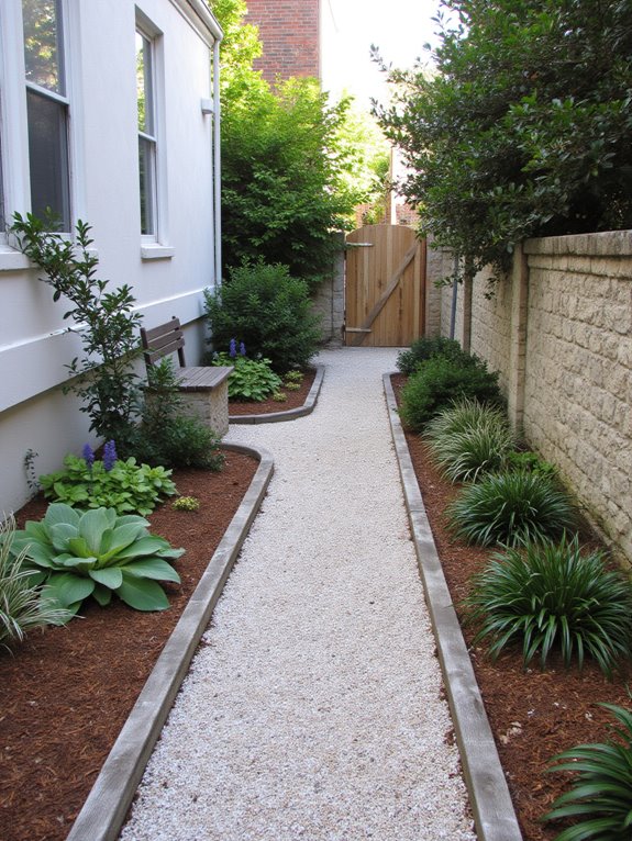 gravel versus mulch choice