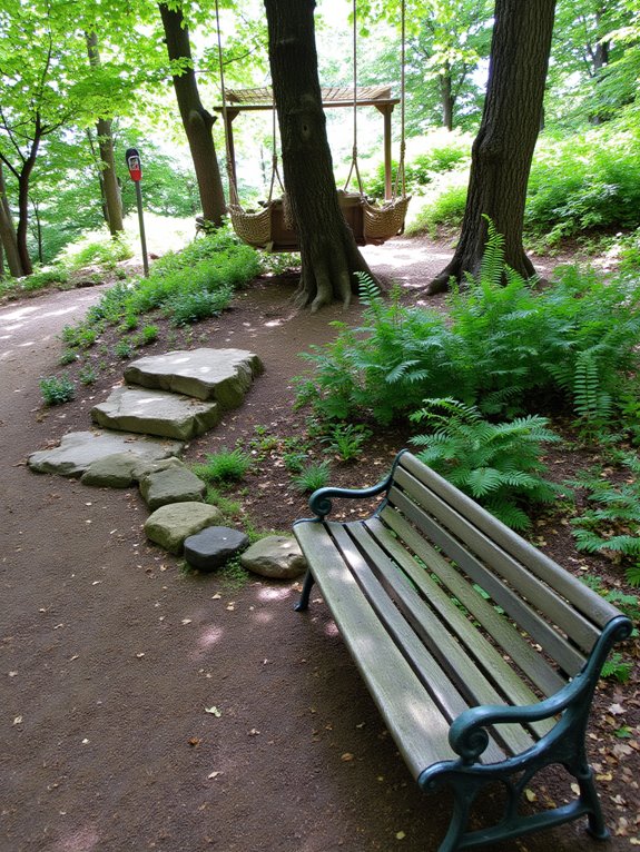 hammock area for relaxation