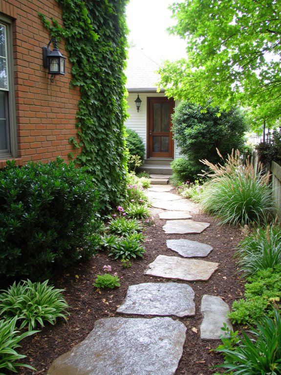 harmonious walkway design elements