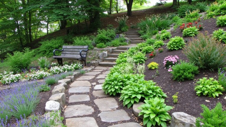hillside garden planting ideas