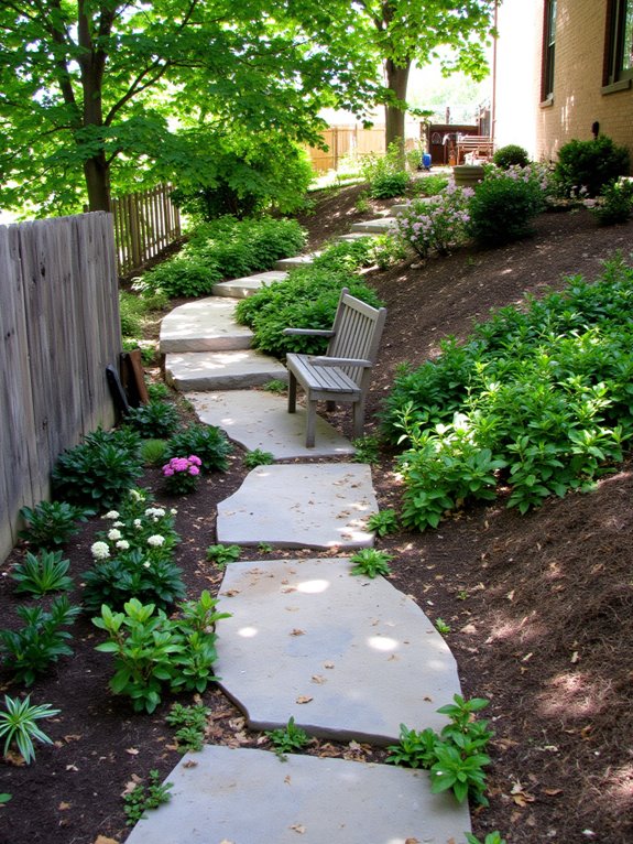 inviting winding garden pathways