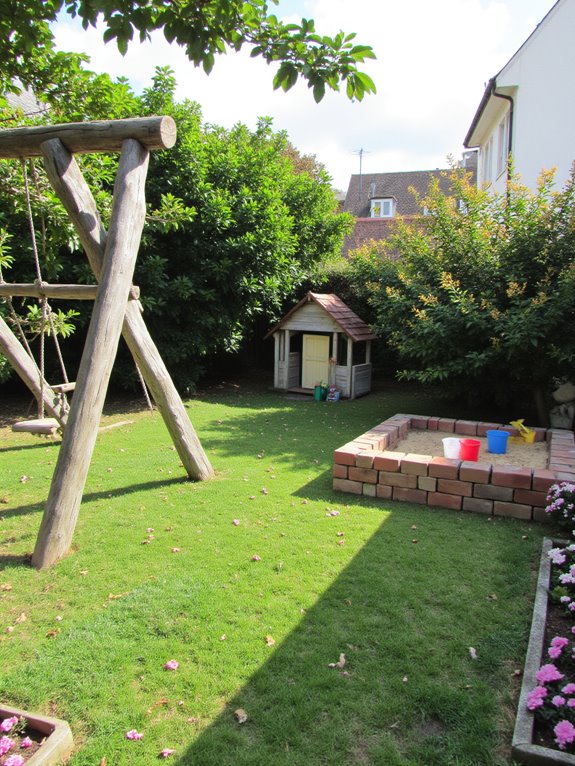 kid friendly play area setup