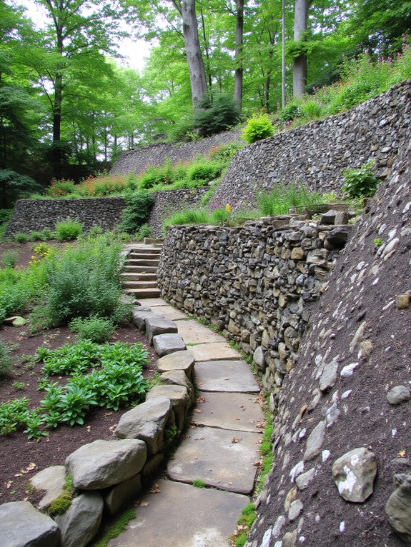 landscaping steep slope challenges