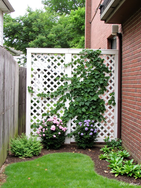 lattice panels enhance privacy