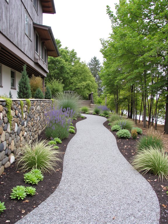 low maintenance gravel garden design