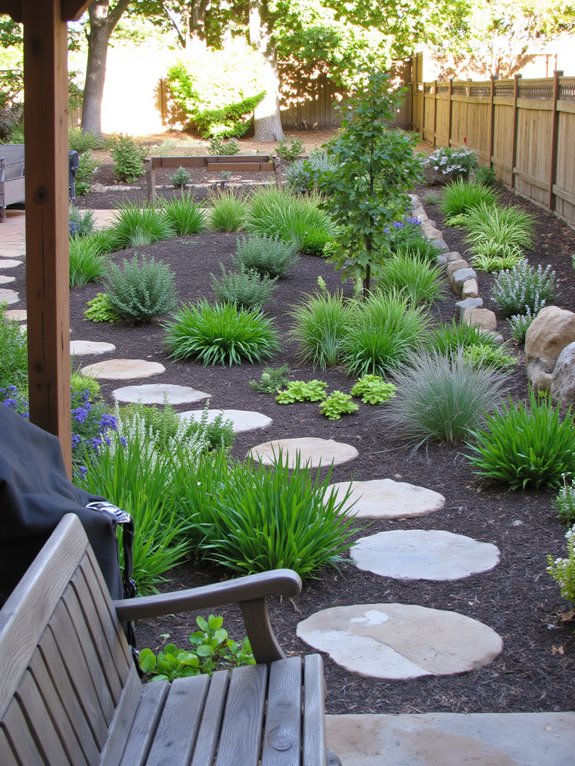 lush native plants simplify maintenance