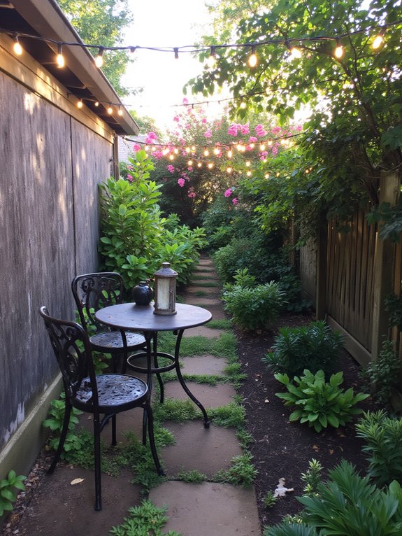 magical retreat with lighting