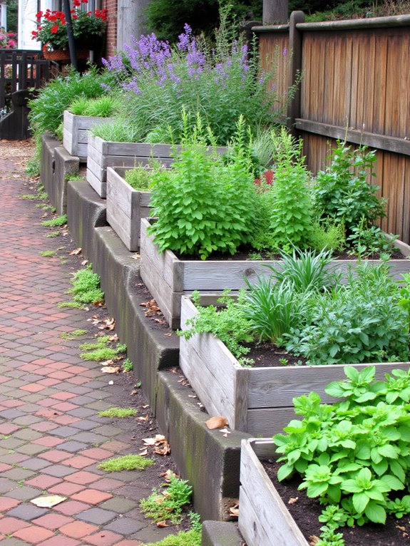 maximize hillside growing space