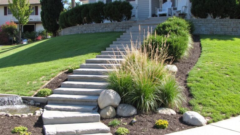 modern landscaping for curb appeal