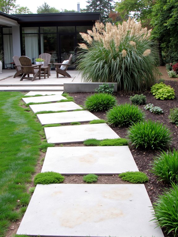 modern outdoor concrete design