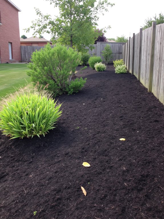 mulch prevents erosion and retains moisture