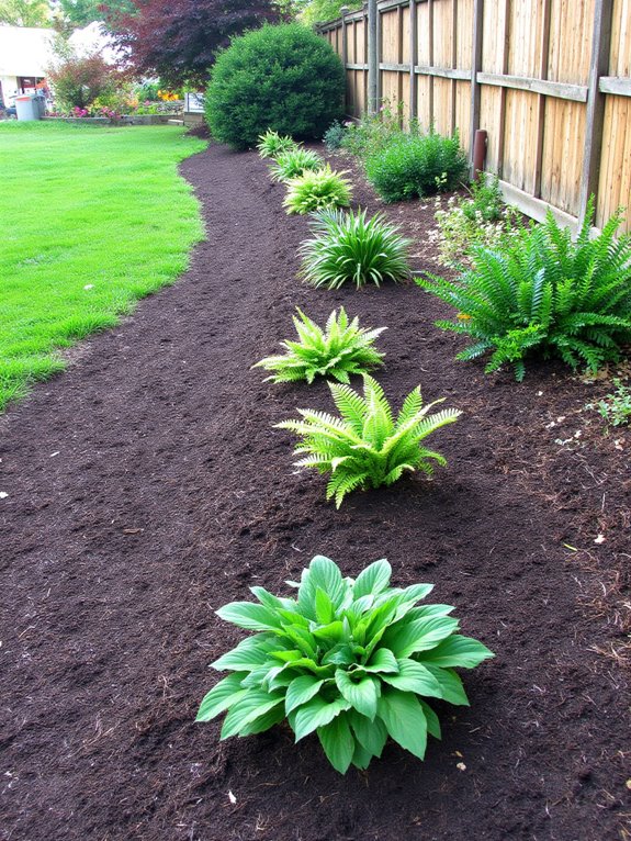 mulch retains moisture suppresses weeds