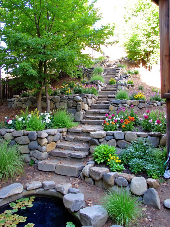 multi level garden design tips