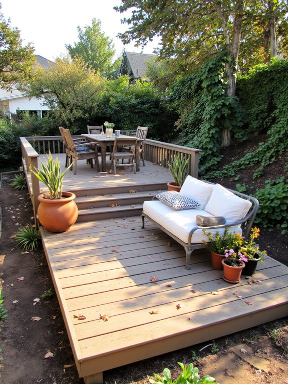 multi level outdoor living