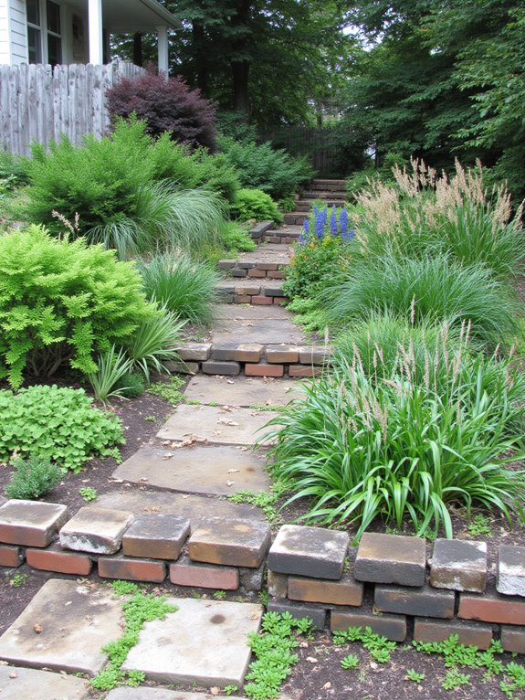 native plants enhance slopes