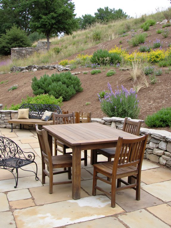 natural comfortable outdoor furniture