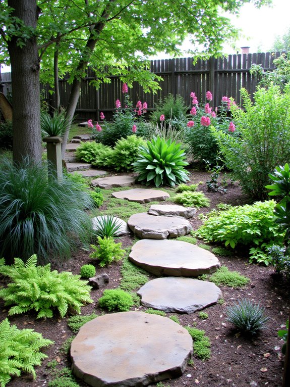 nature inspired garden pathways
