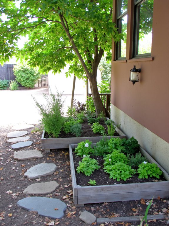 organized plant arrangement aesthetics